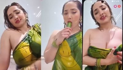Aditi mistry Nude Green Shower Exclusive part 3