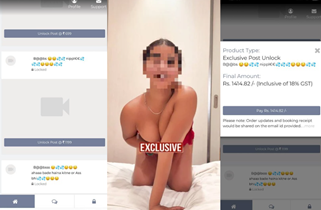 Lucky Rajor porn Stripping her Red Dress