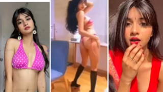 Aishwarya Harishankar Nude In Red Bikini Video