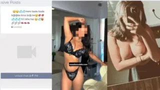 Lucky Rajor Porn latest Video in Black Bikini