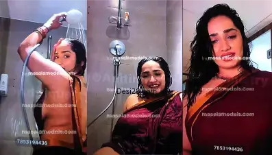 Aditi mistry nude Live in Randi Saree in premium quality