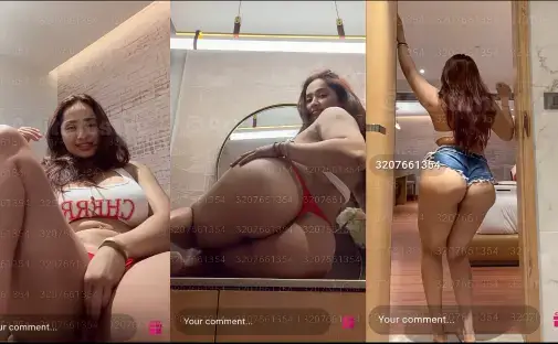 Aditi Mistry Nude In cherry Top Live Pussy Slip part 1