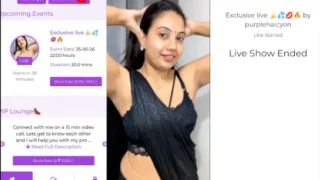 purple halcyon Nude Live in Hd released here For Free