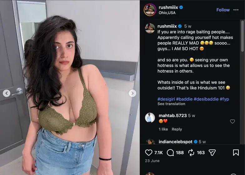 Rashmi Van Nude App Video in HD released