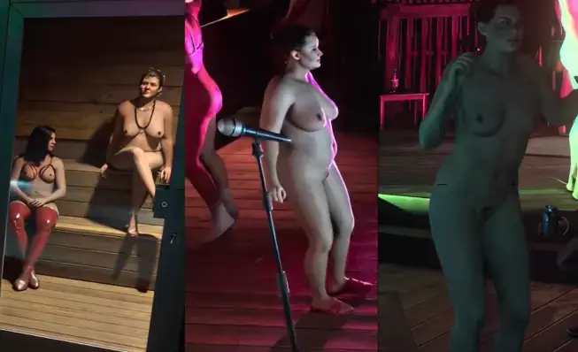GTA 6 Nudist Town Online gameplay leaked footage