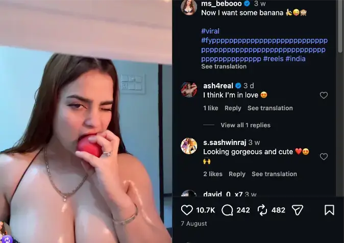 Riya Kumari aka Miss beboo Nude App videos released